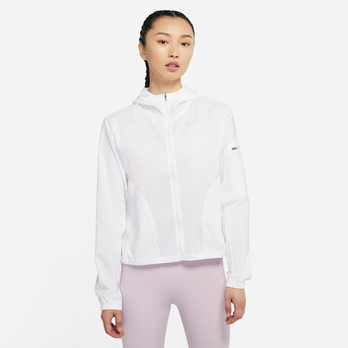 NIKE公式】 レディース ホワイト ウィンドブレーカー【ナイキ